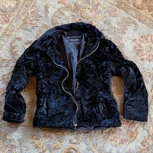 Vintage Espirit De Corps Crushed Velvet Jacket